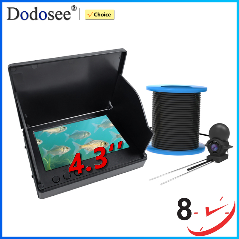 Fish Finder Portable - Dodosee 220° Underwater Fishing Camera Handheld