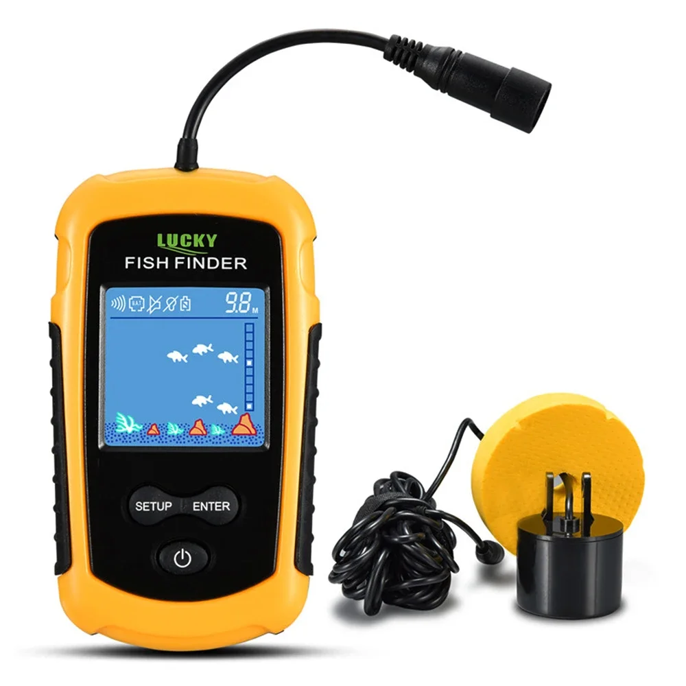 Fish Finder Cable - Lucky LCD Color Screen Portable Wired