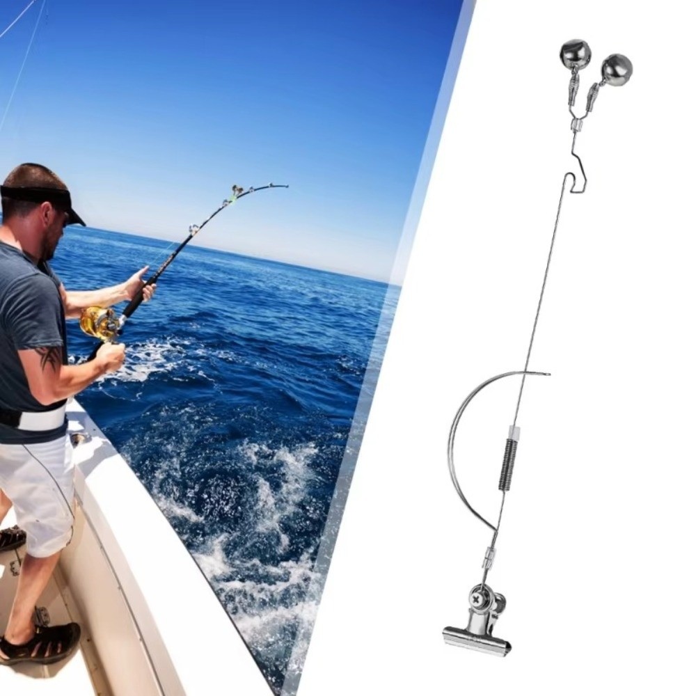 Bite Alarm - 2pcs Bite Bait Adjustable Twin Bells