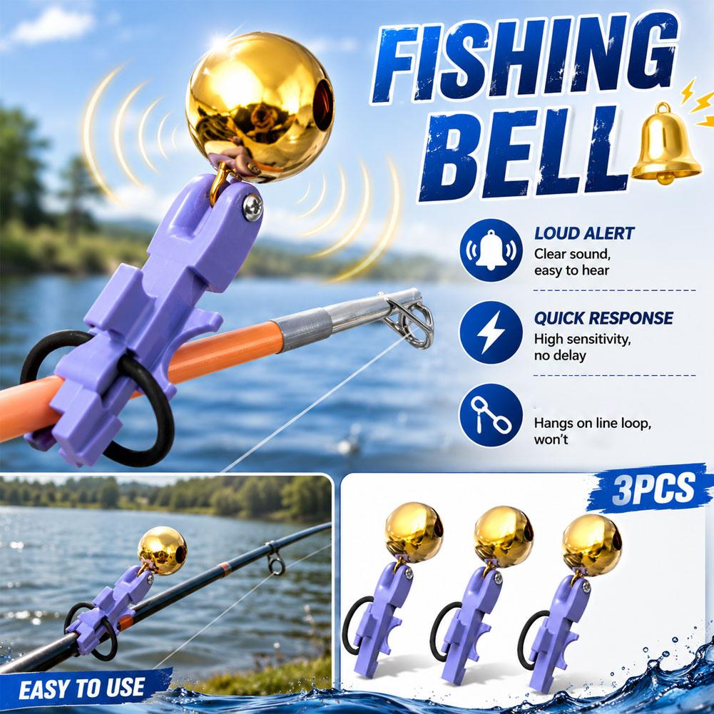 Fish Alarm - 3pcs Fishing Bell High-sensitivity Alarm Durable