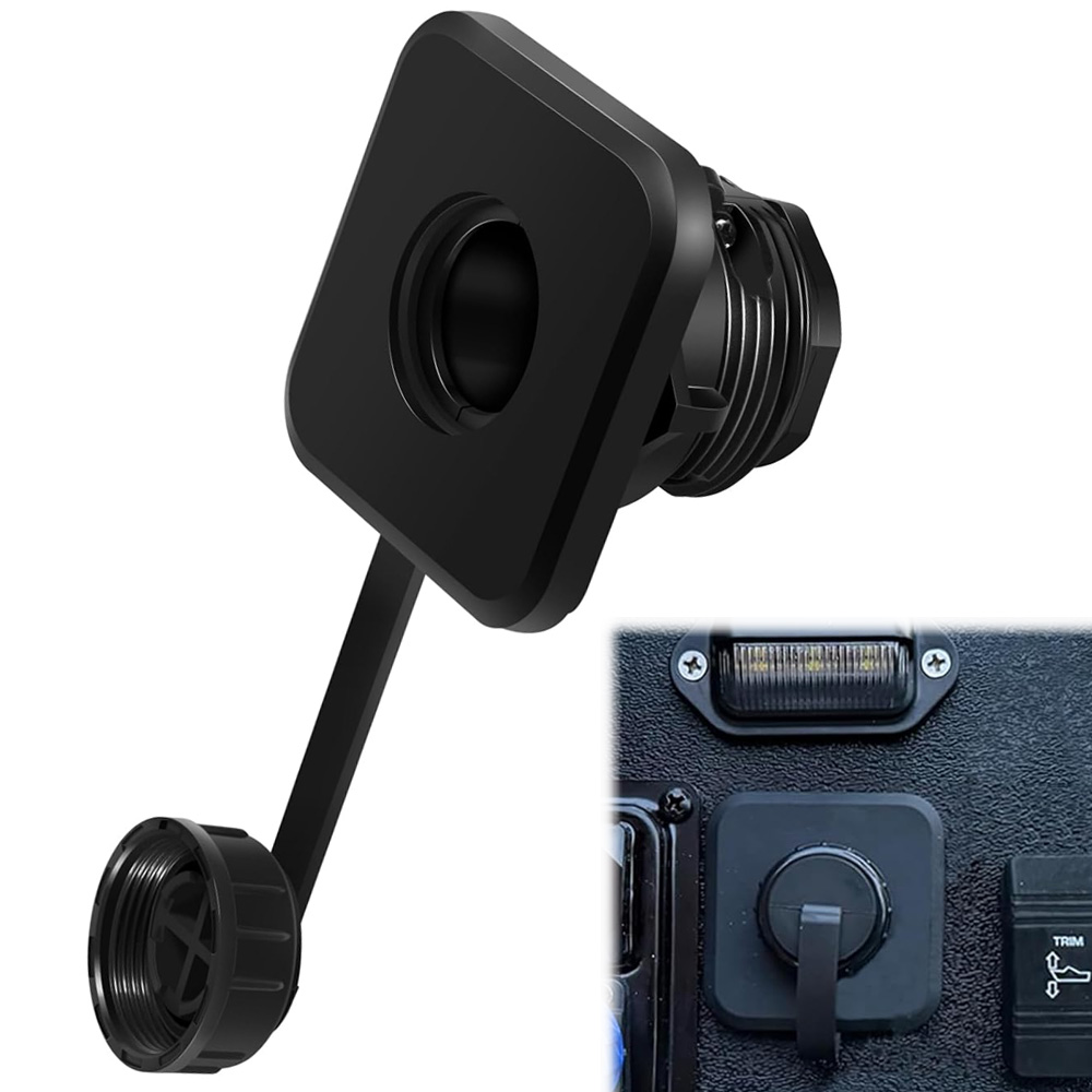 Fish Finder Transducer - LiveScope™Bulkhead Connector Kit Fish Finder Sonar