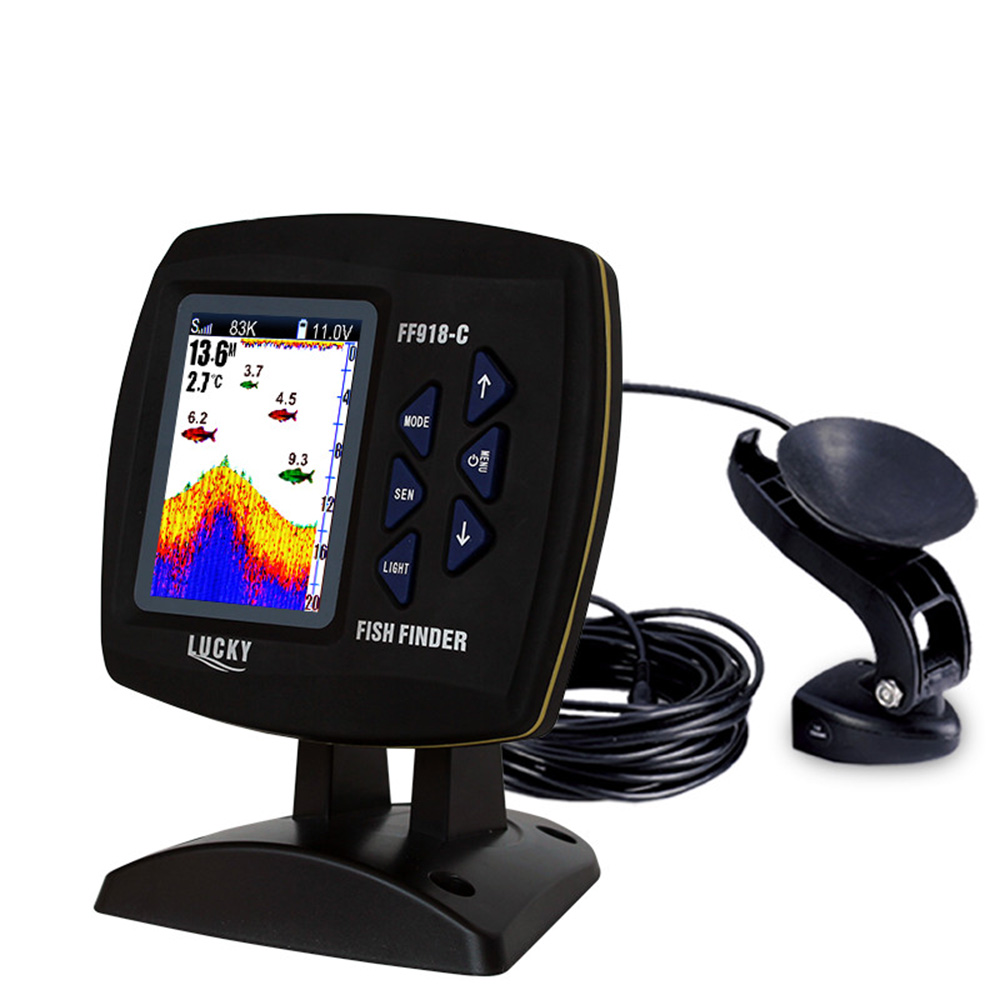 Fish Finder Cable - FF918-C100DS Color Screen Wired Fish Finder