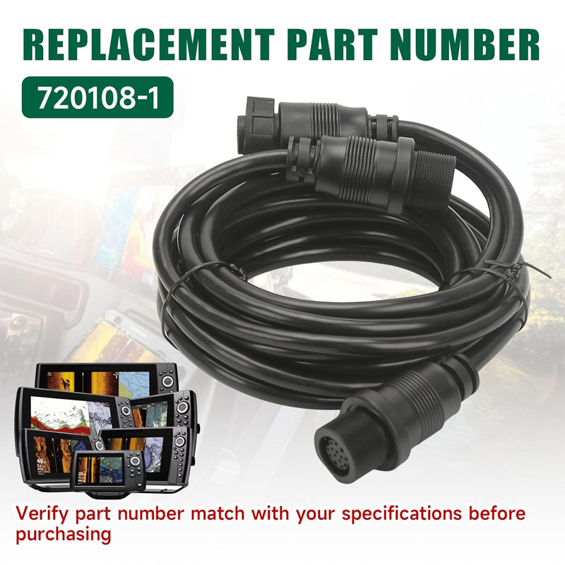 Fish Finder Transducer - Fish Finders Adapter Cable 14 M360