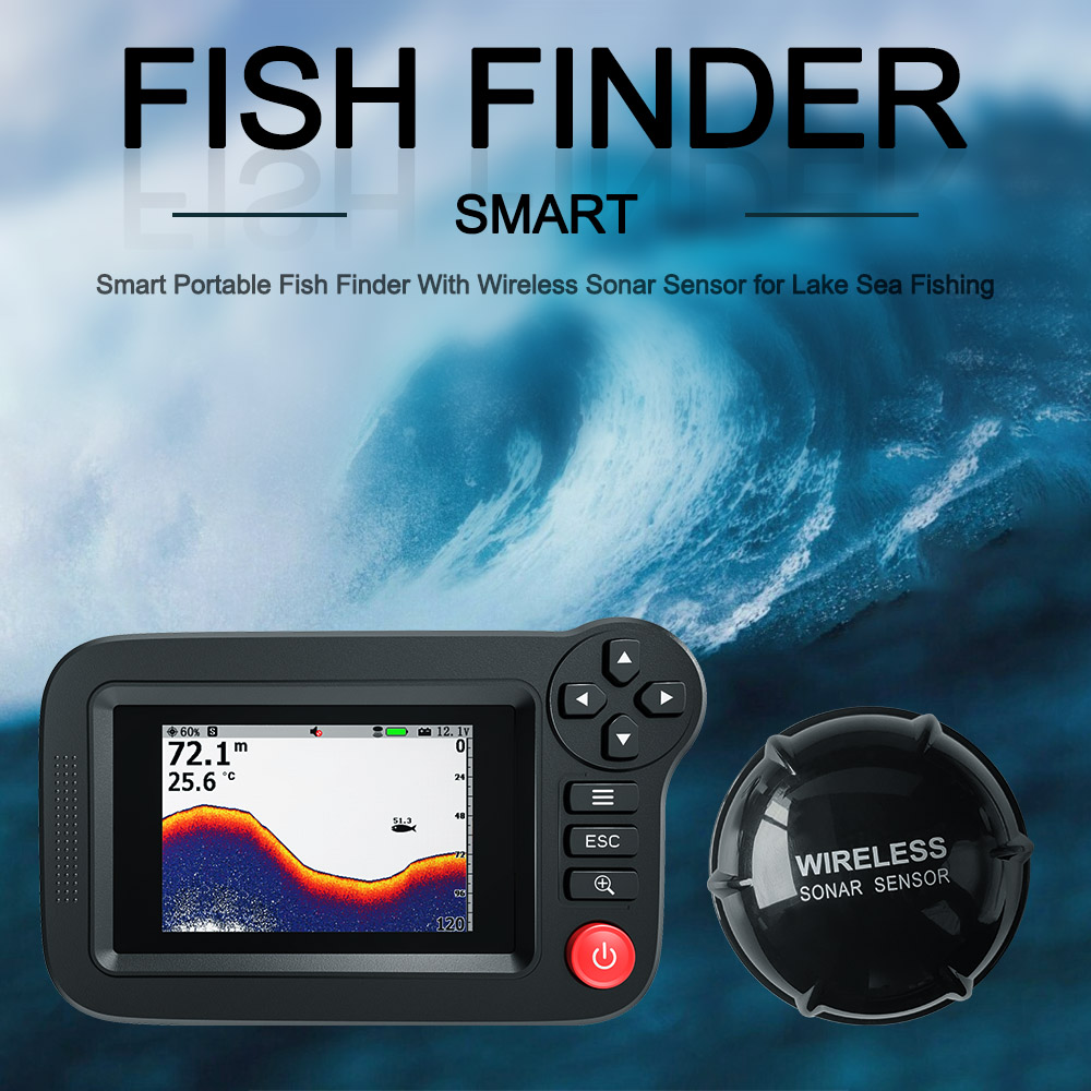 Smart Fish Finder - Portable F - Fish Finder Gps 评论和价格