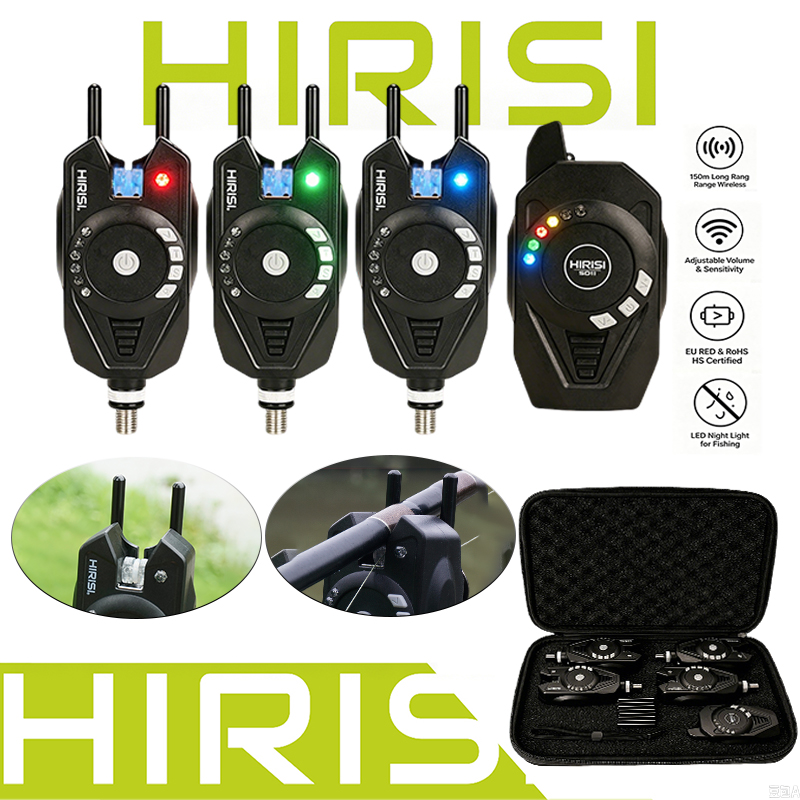 HIRISI SD11 3+1 Wireless Fishi - Bite Alarm 评论和价格