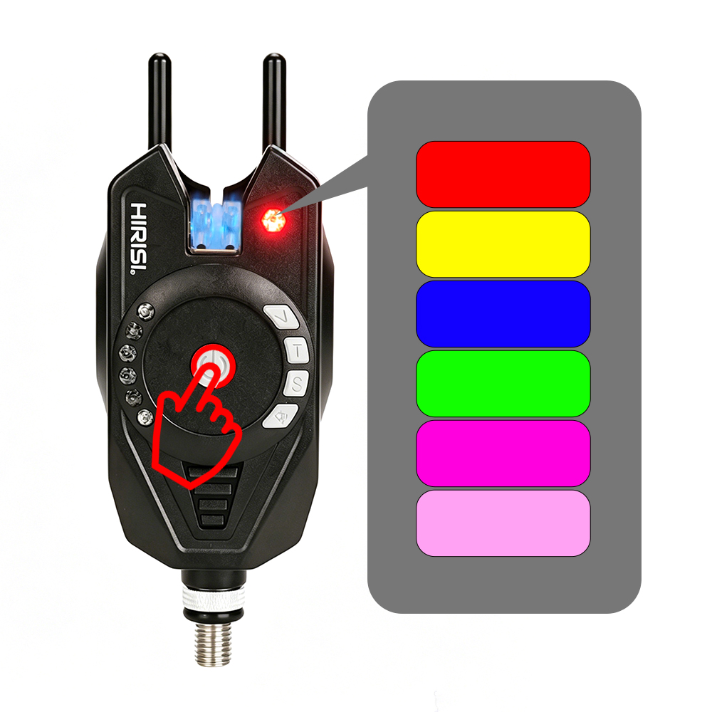HIRISI SD11 3+1 Wireless Fishi - Bite Alarm 评论和价格