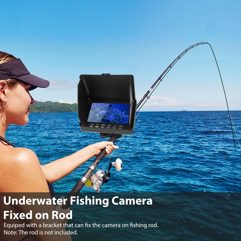 Fish Finder 5.0 Inch LCD Displ - Fish Finder Cable 评论和价格