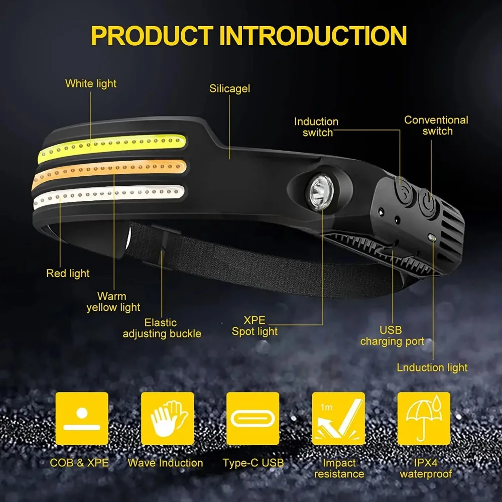 Rechargeable COB LED Induction - Fish Finder Battery 评论和价格