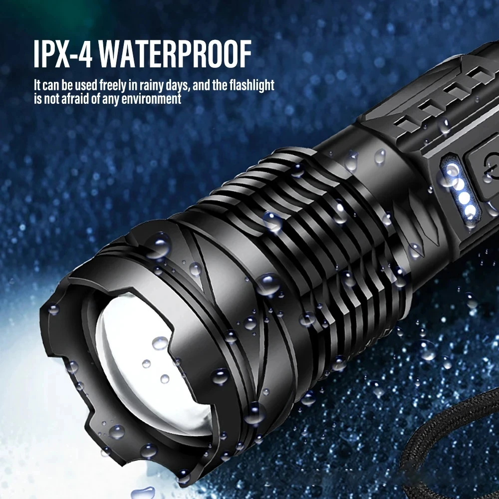Powerful LED Flashlight Rechar - Fishing Light 评论和价格