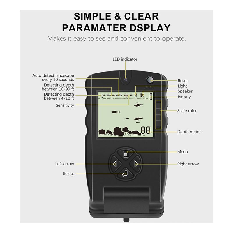 New Portable Fish Finder, Ice  - Fish Finder Portable 评论和价格