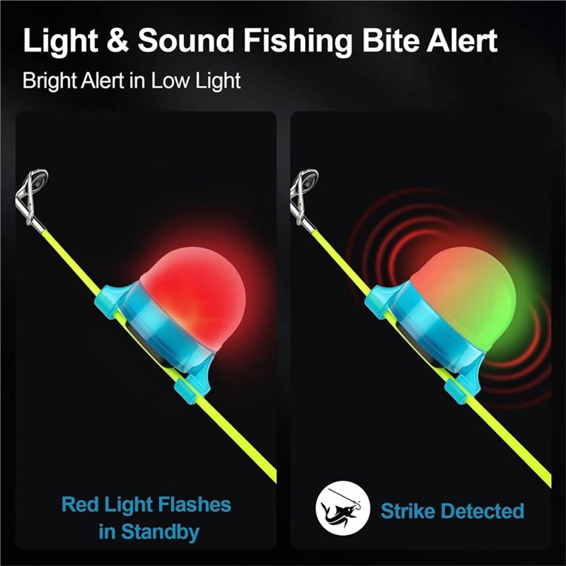 ABHS-Fishing Bite Alarm 4 Pack - Bite Alarm 评论和价格
