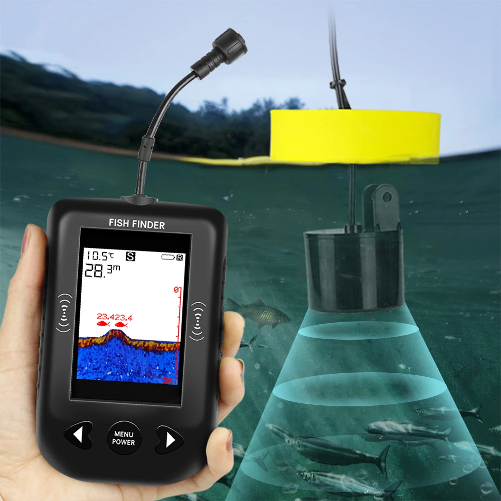 Alarm 100M Portable Sonar Fish - Fish Finder Cable 评论和价格
