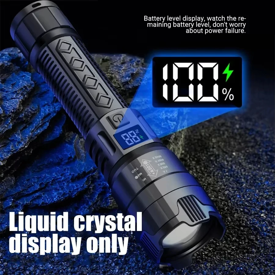 Tactical LED Flashlight 2000LM - Fishing Light 评论和价格
