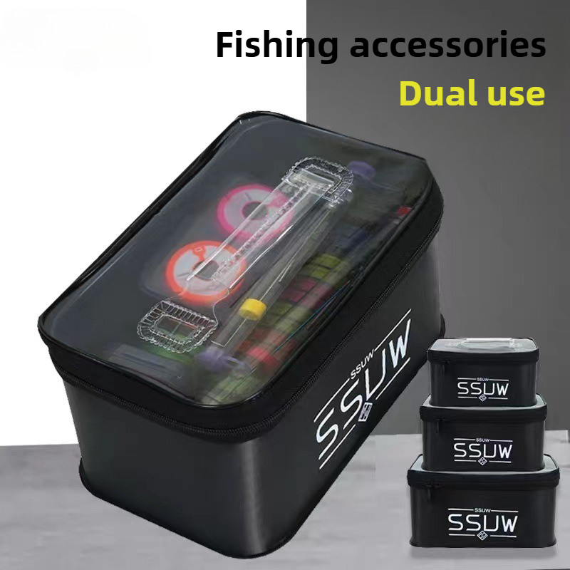 Portable EVA Fishing Tool Box, - Fish Finder Case 评论和价格