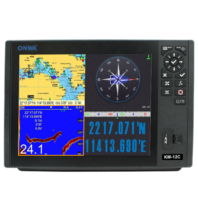 ONWA KM-12C 12-Inch GPS Chart  - Fish Finder Gps 评论和价格