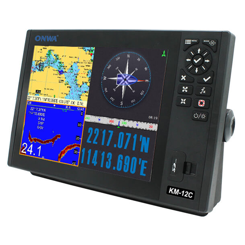 ONWA KM-12C 12-Inch GPS Chart  - Fish Finder Gps 评论和价格