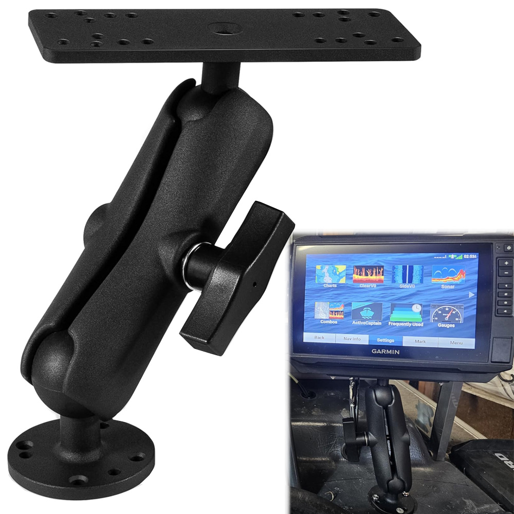 Aluminum Fish Finder Mount wit - Fish Finder Mount 评论和价格