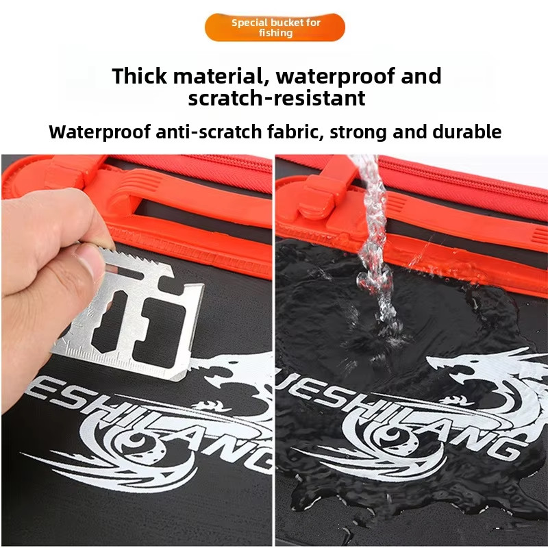 Fishing Bucket Folding Thicken - Fish Finder Case 评论和价格