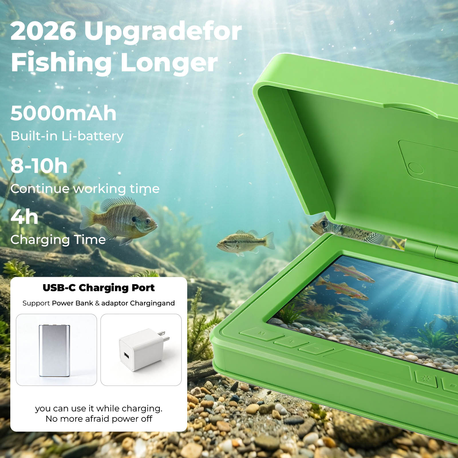 Portable Underwater Visual Fis - Fish Finder Portable 评论和价格