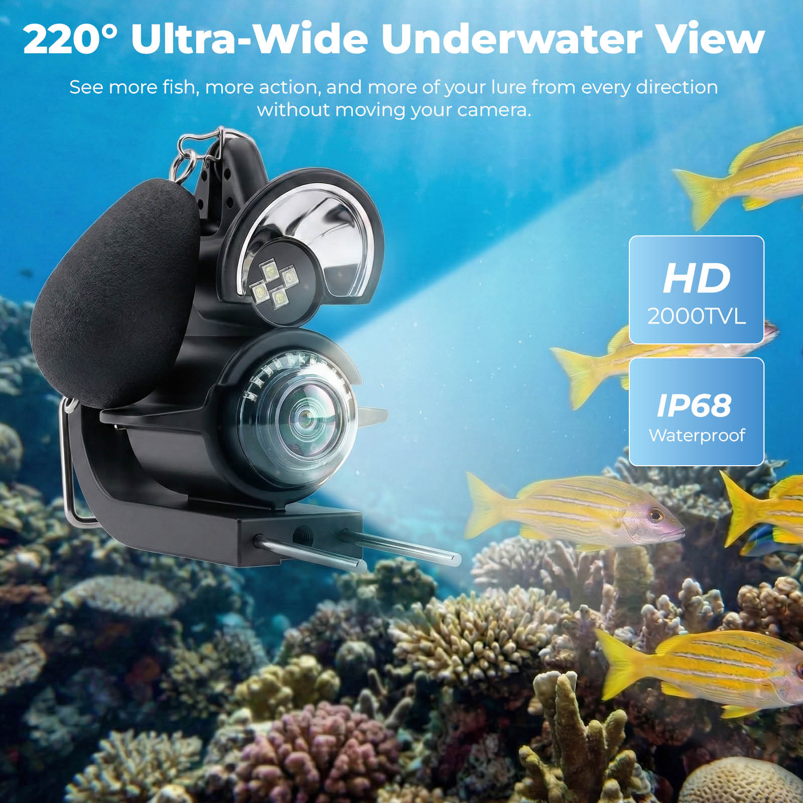 Portable Underwater Visual Fis - Fish Finder Portable 评论和价格