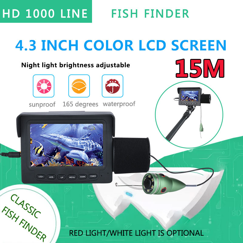 15M 1200TVL Underwater Fishing - Fish Finder Cable 评论和价格