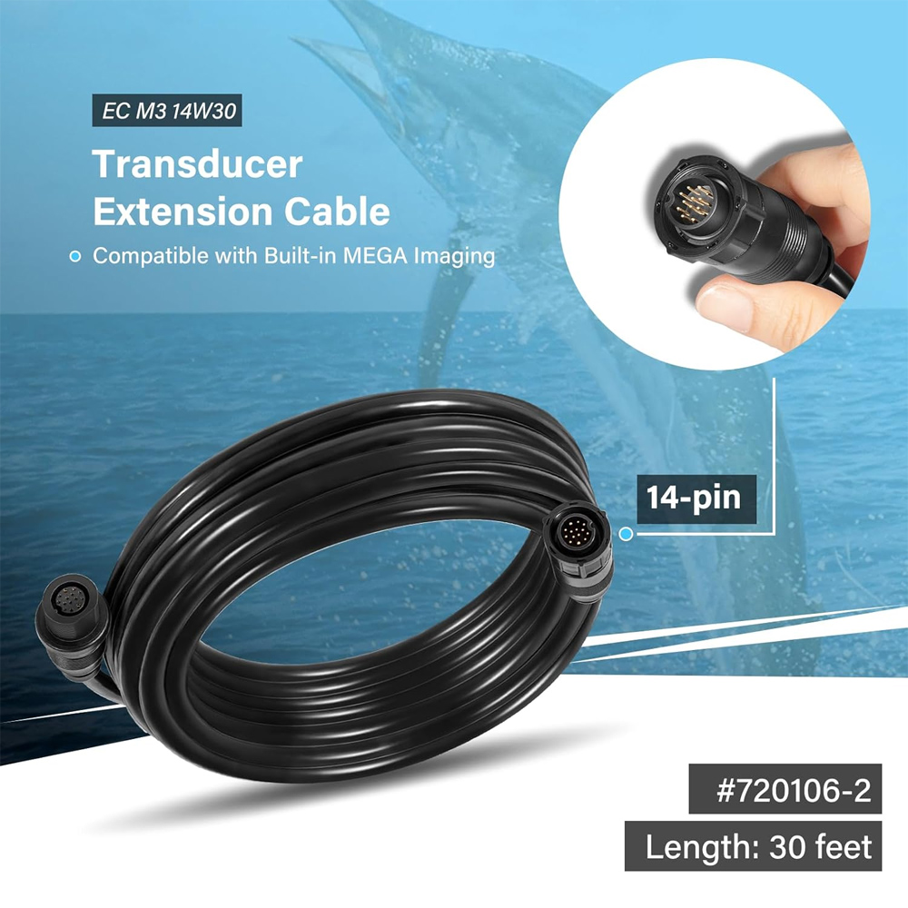 720106-2 EC M3 14W30 Transduce - Fish Finder Transducer 评论和价格