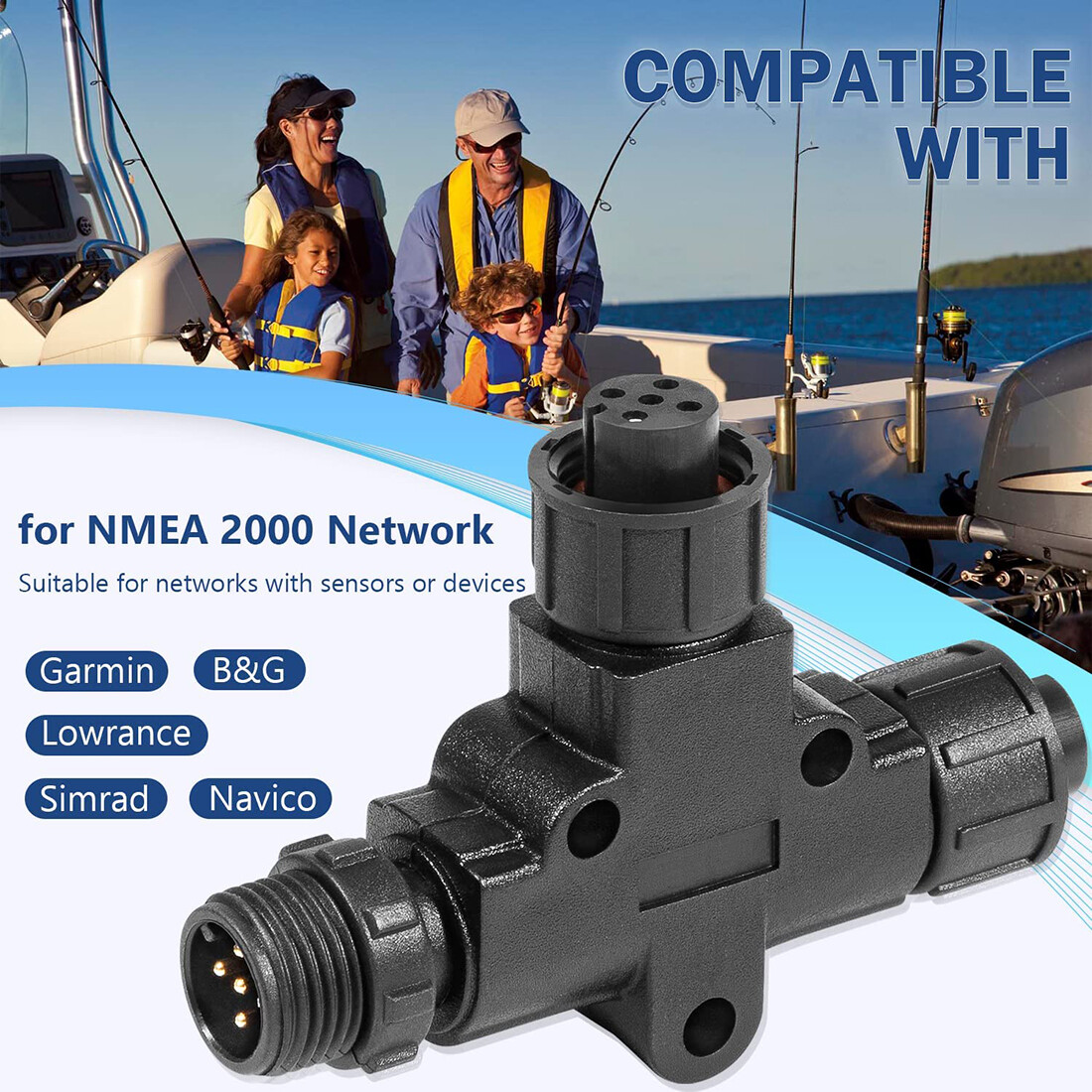 for NMEA 2000 Micro-C T-Connec - Fish Finder Cable 评论和价格