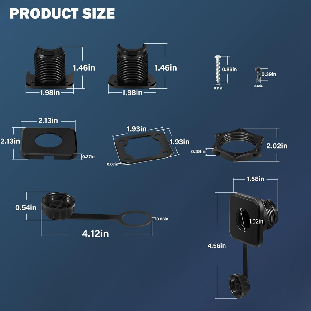 LiveScope™Bulkhead Connector K - Fish Finder Transducer 评论和价格