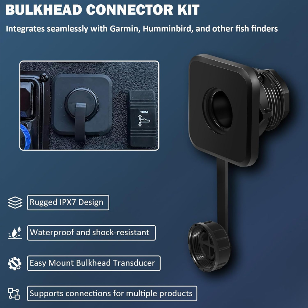 LiveScope™Bulkhead Connector K - Fish Finder Transducer 评论和价格