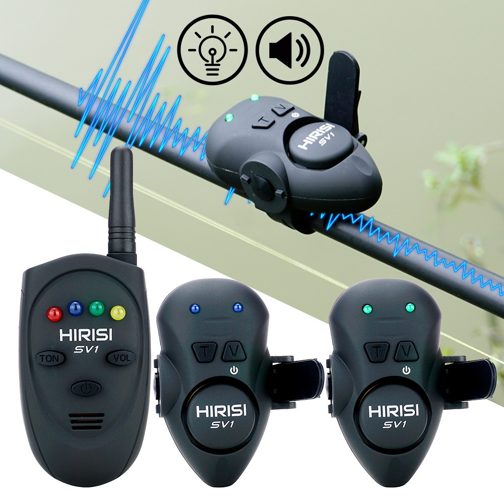Hirisi Fishing Bait Alarm Set  - Bite Indicator 评论和价格