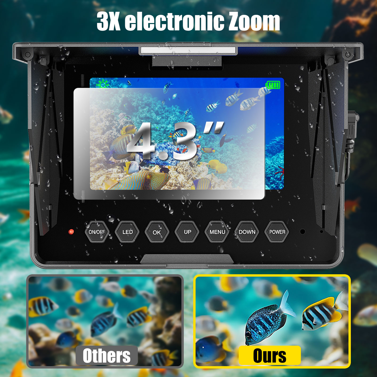 Underwater Fishing Camera - 15 - Fish Finder Cable 评论和价格