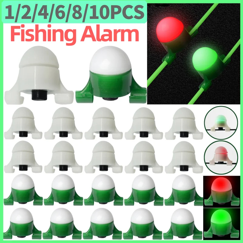 2-8pcs LED Night Fishing Alarm - Bite Indicator 评论和价格