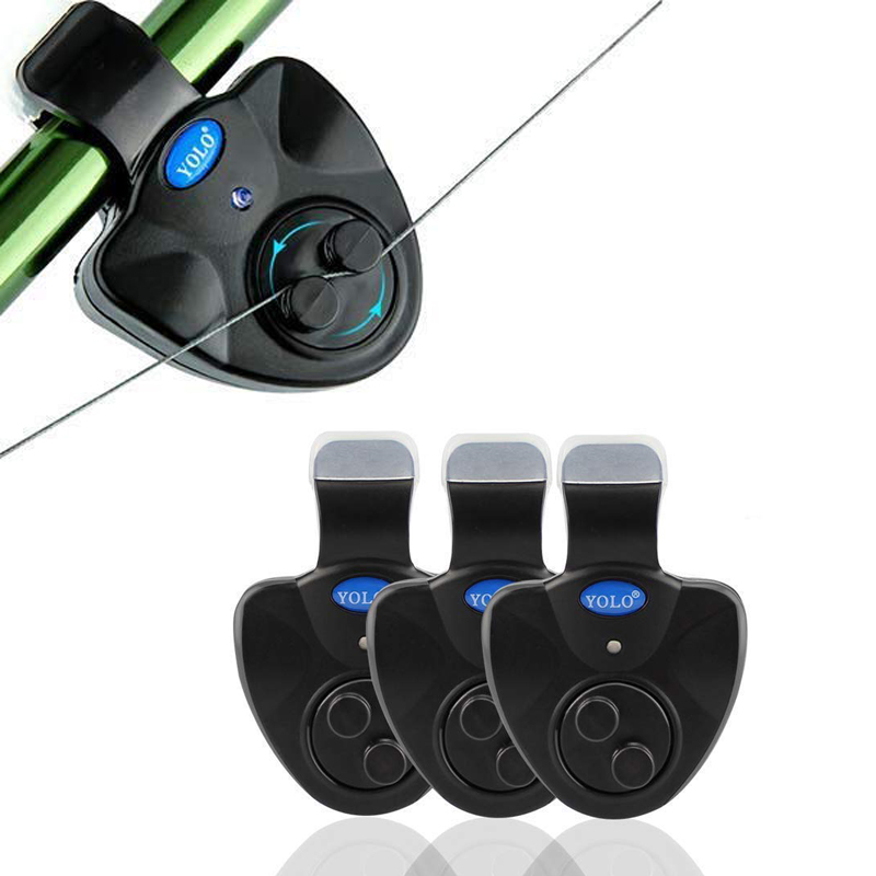Fishing Rod Bite Alarm LED Ind - Bite Indicator 评论和价格