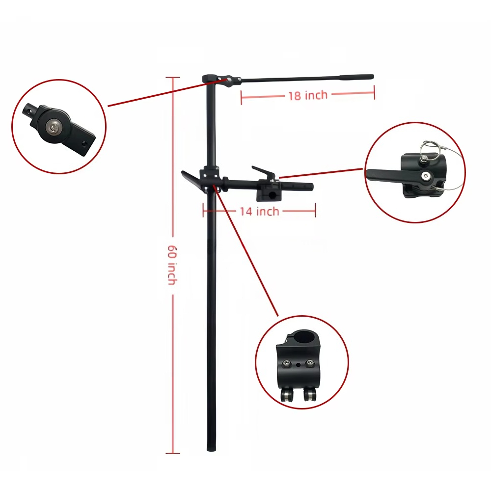 Portable adjustable aluminum f - Fish Finder Portable 评论和价格
