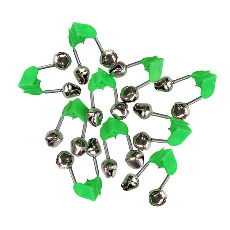 10Pcs Clamp On Fishing Rod Bel - Bite Alarm 评论和价格