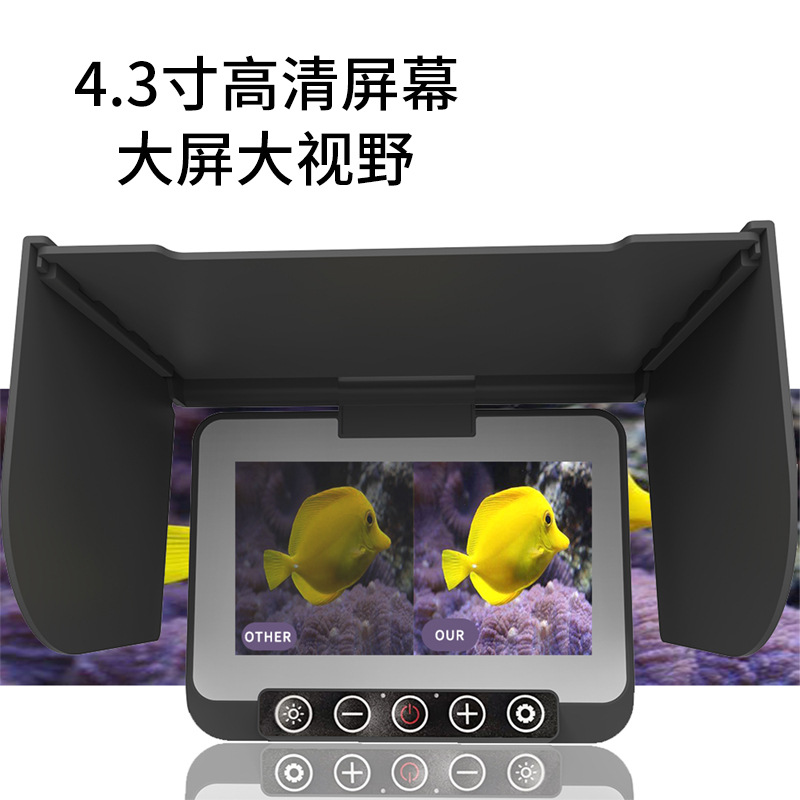 4.3Inch IPS Screen 1000TVL Und - Fishing Camera 评论和价格
