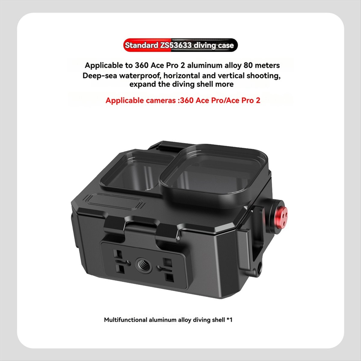 M05K 263FT/80M Waterproof Case - Underwater Camera 评论和价格