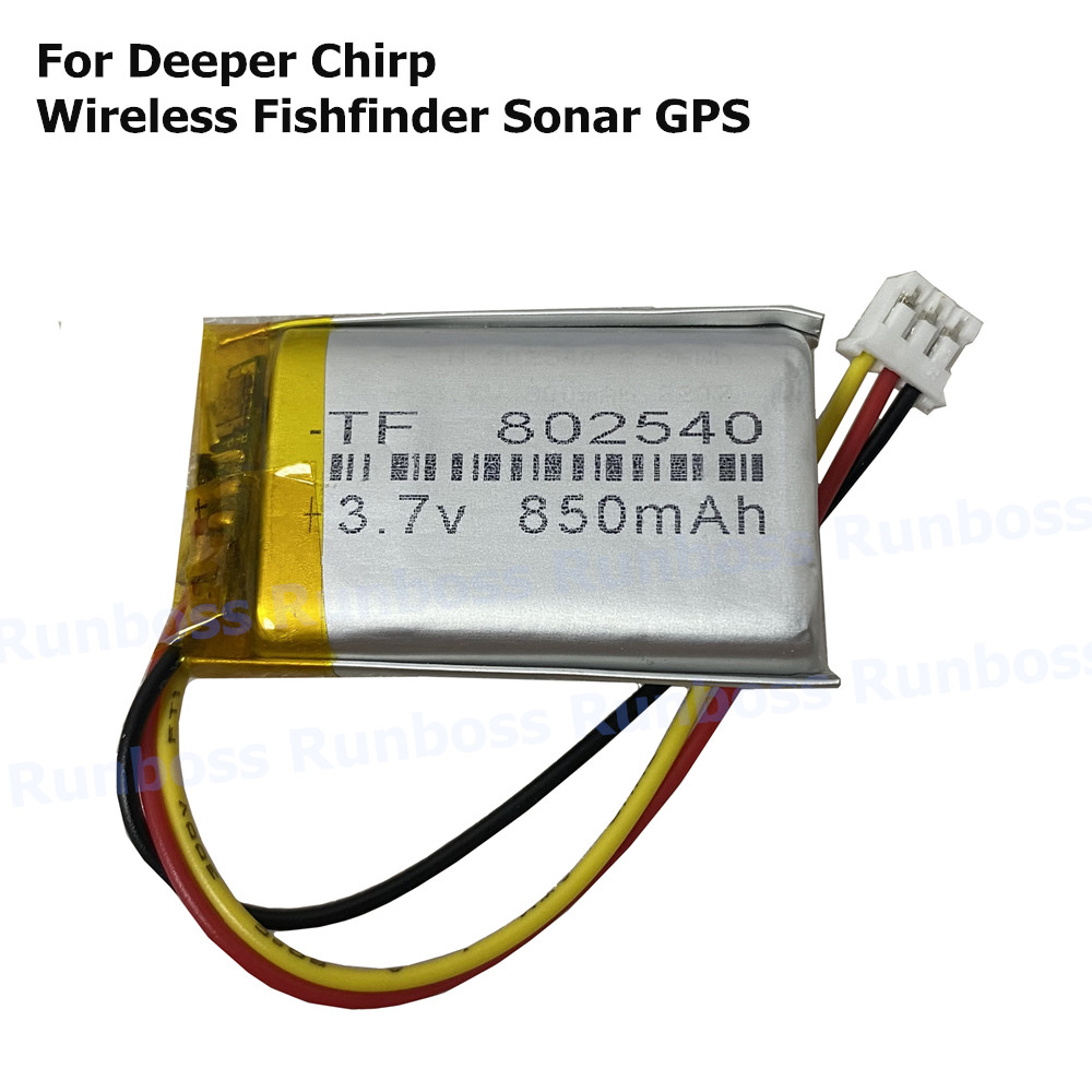 New 3.7V 850mAh Li-Polymer Bat - Fish Finder Gps 评论和价格