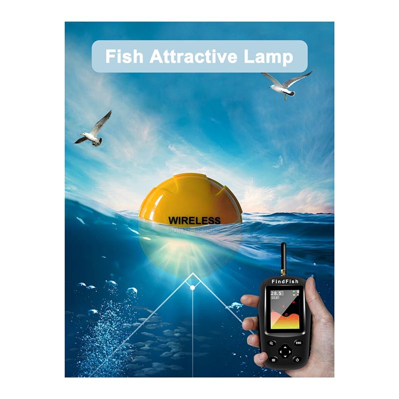 Quality Smart English Russian  - Fish Finder Portable 评论和价格