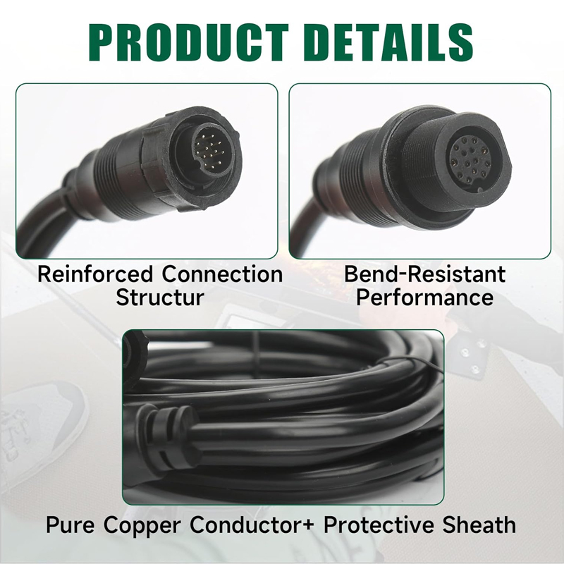 Fish Finders Adapter Cable 14  - Fish Finder Transducer 评论和价格