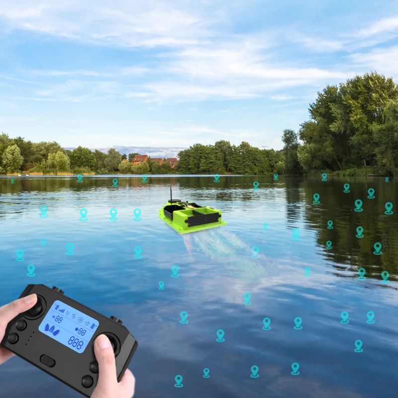 D19 GPS RC Bait Boat 600M 4 Ho - Fishing Gps 评论和价格