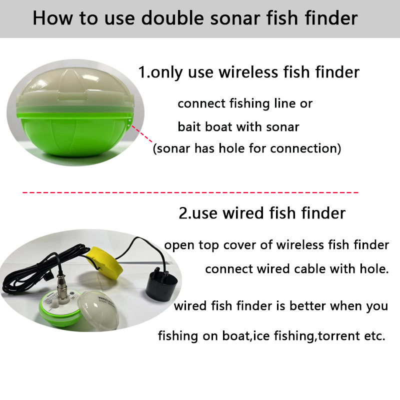 Portable Bluetooth Wireless So - Fish Finder Portable 评论和价格